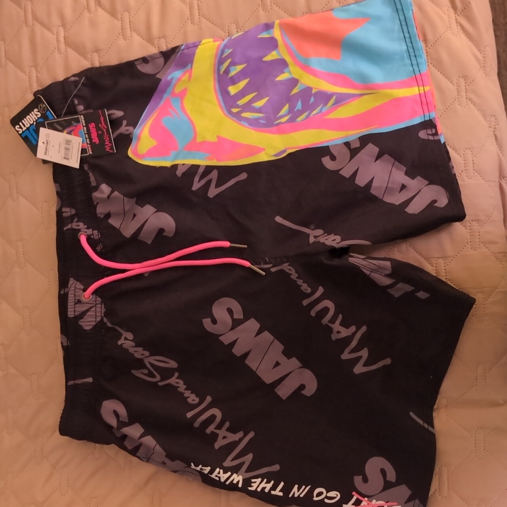 Men's Graphic Swim Shorts - Picture 4 of 7